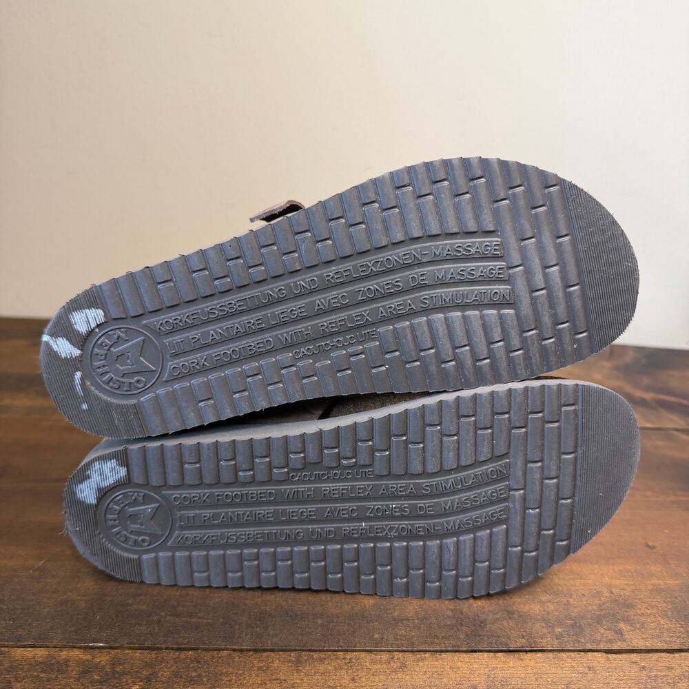 Mephisto Helen Sandal Slip On Toe Loop Soft Air Comfort Women's size 37 US 7 - Picture 6 of 13